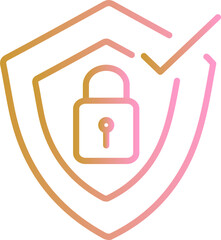 Verified Protection Vector Icon