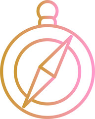 Compass Vector Icon