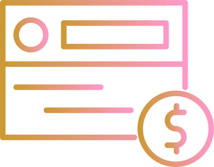 Card Payment Vector Icon