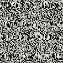 Vector seamless pattern. Abstract spotty texture. Natural monochrome design. Creative background with rounded spots. Decorative organic swatch.