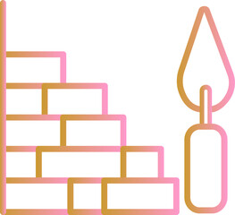 Bricks Vector Icon