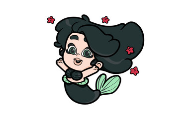 Gothic Mermaid Mythical RG