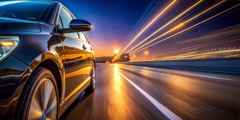 An auto mechanic makes a diagnosis of a car in a car repair shop.