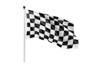 Monochrome Melody: A Dance of Checkers on a Clear PNG or White Background.