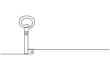 Key and keychain in the shape of a house isolated on white background. Key and label, Home key with house keychain on white background, 