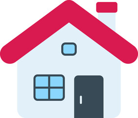Home Icon. House icon Vector illustration.