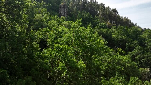 Monasterio San Pedro de Rocas en la Ribeira Sacra
