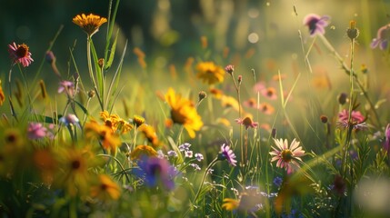 Blooms in the meadow