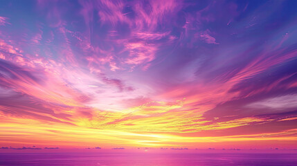 gradient pink purple blue sky sunset sunrise