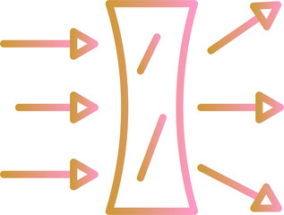 Reflection Vector Icon