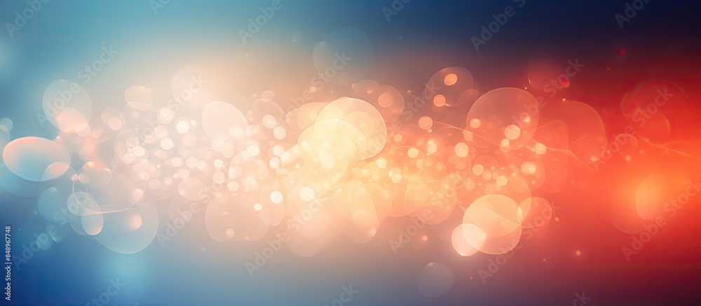 Poster defocused abstract photo with a gradient creating a smooth background perfect for use as a copy spac