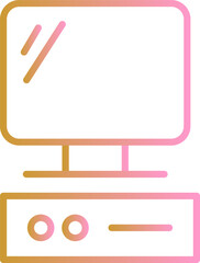 Computer Vector Icon