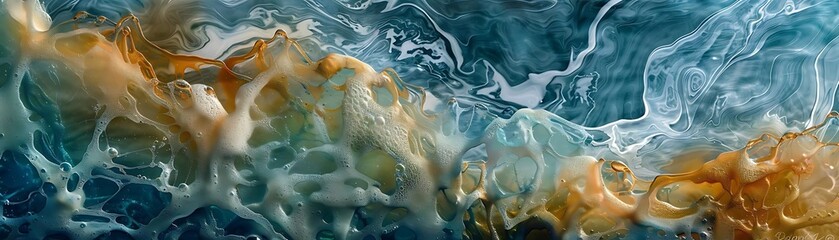 wind and water in a glass vase