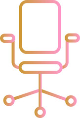 Office Chair II Vector Icon