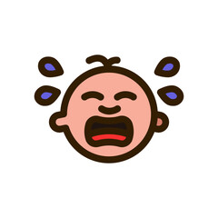 Obraz premium Baby Crying