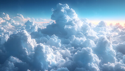 Naklejka premium sky background