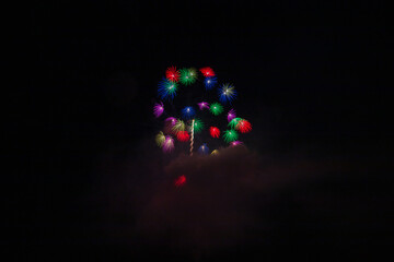 山中湖花火大会