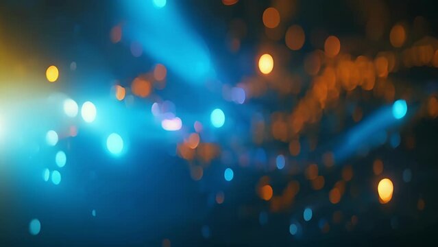 A conceptual illustration of quantum computing and blockchain as complementary technologies with particles and nodes intertwining and amplifying each others capabilities.