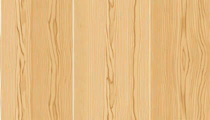 Naklejka premium Simple Light Oak Wood Grain Wallpaper
