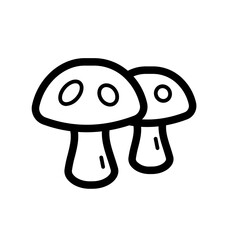 Obraz premium Mushroom Icon