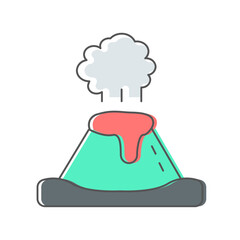 Volcano Icon