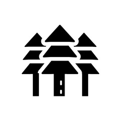 Obraz premium Forest Icon