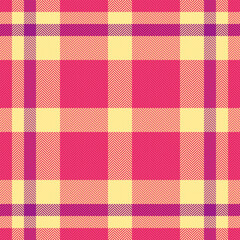 Plaid background textile of seamless texture check with a pattern fabric tartan vector.