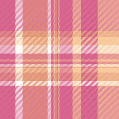 Texture check seamless of background tartan pattern with a textile fabric plaid vector.