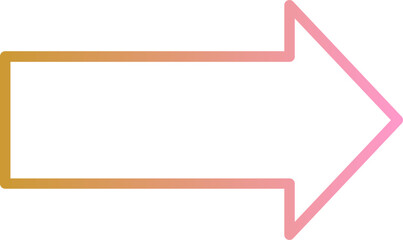 Obraz premium Right Vector Icon