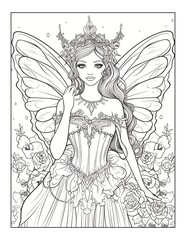 Fairy Princess Coloring Pages