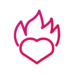 Love in Fire Icon