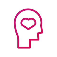 Thinking Love Icon