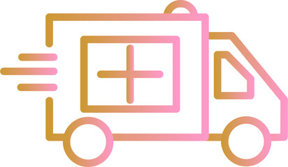 Ambulance Vector Icon