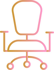 Ancient Chair Vector Icon