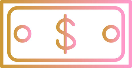 Fototapeta premium Money Vector Icon
