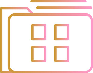 File Management Vector Icon