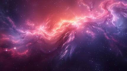 An abstract background with elliptical orbits and space theme, soft pastel colors, stars and nebulae, hd quality, digital rendering, high contrast, geometric design, modern aesthetic.