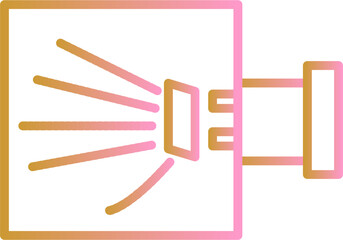 Hand X-ray Vector Icon