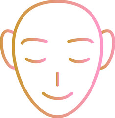 Human Face Vector Icon