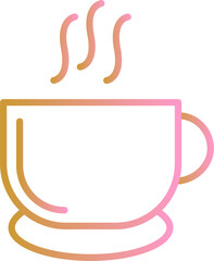 Hot Coffee Vector Icon