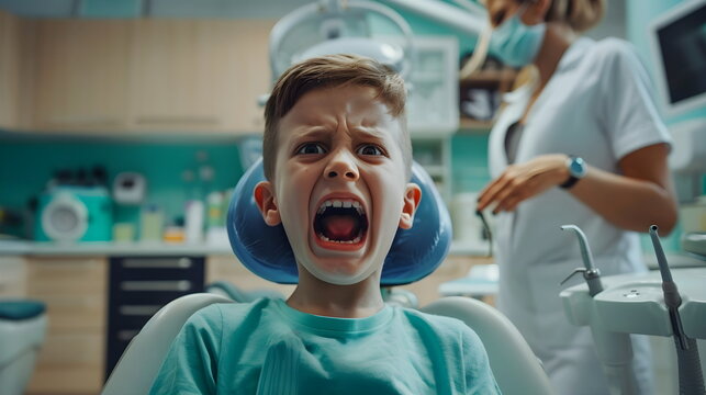 Child Dental Checkup Fear Discomfort Pediatric Dentistry