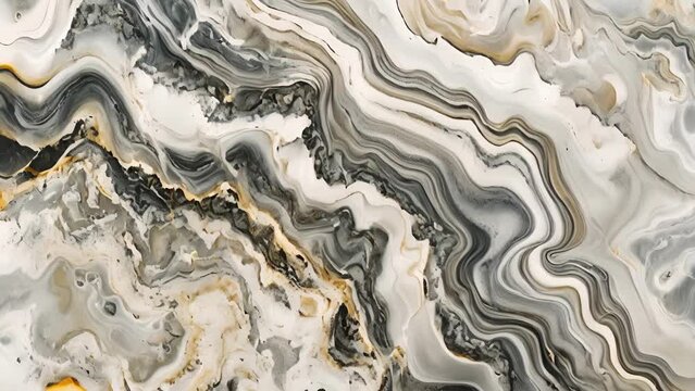 A closeup of a marble slab revealing subtle swirls of light grey intermixed with its smooth white base.
