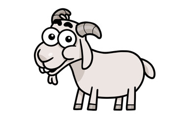 Goat Animal RG