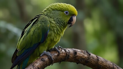 Red-lored Amazon or Red-lored Parrot (Amazona autumnalis)