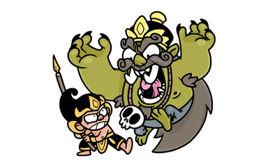 Man vs Demon Character RG