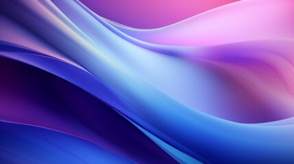 Macro smooth surface, blue and purple gradient color transition emphasis,