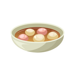 Tang Yuan or glutinous rice balls. Chinese traditional dessert
