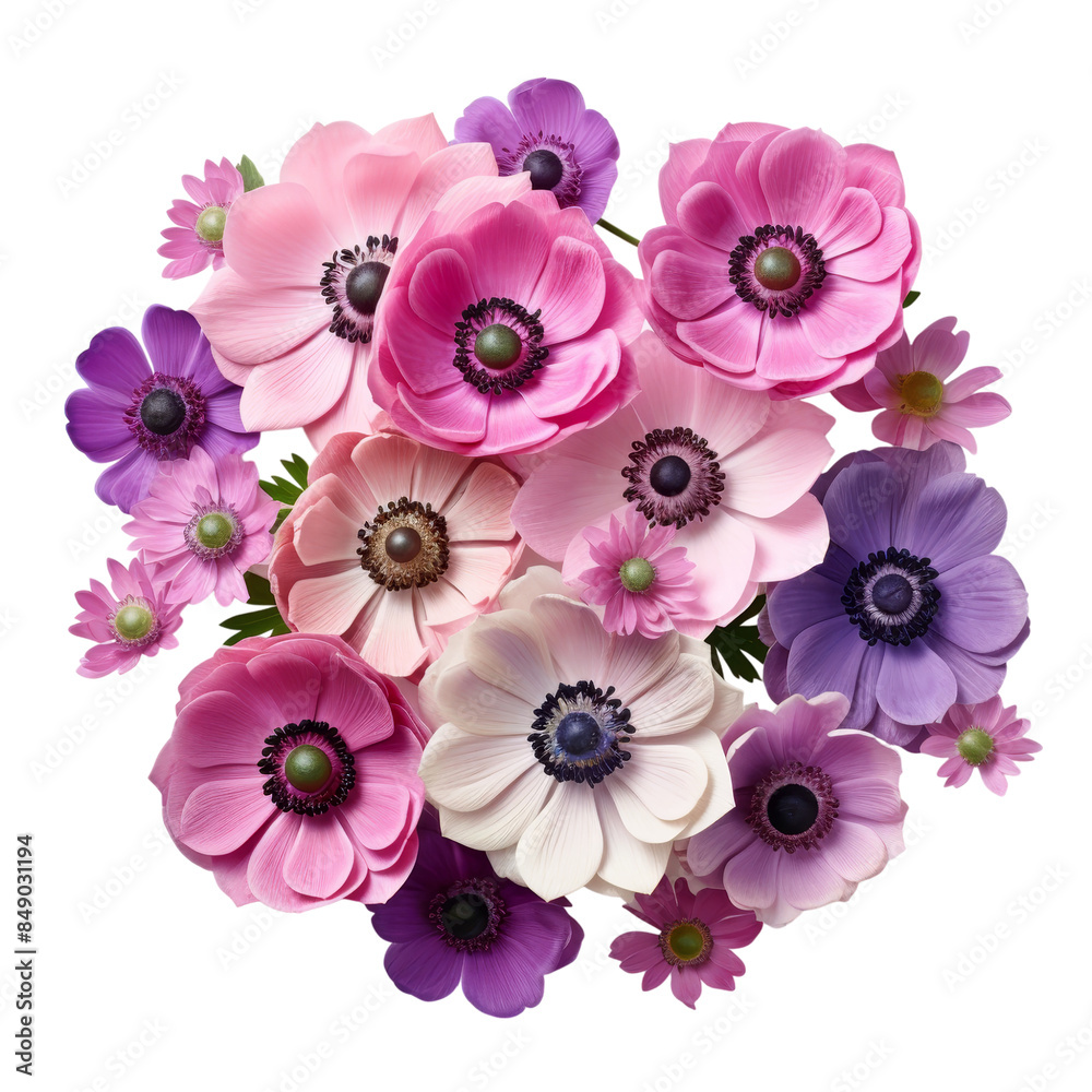 Poster anemone flower