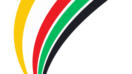 Colorful european soccer competition 2024. European Football Championship 2024 in Germany colorful country pattern. banner, cover, poster, flyer, card, brochure. vector illustration