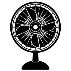 the fan vector silhouette illustration svg file